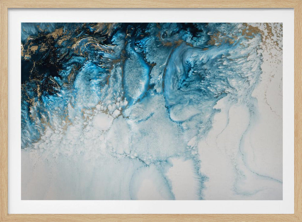 Kustkunst - Kustblauw | Poster