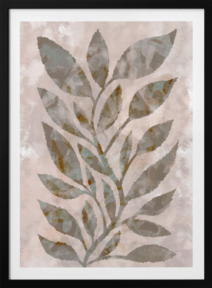 Abstracte bladeren | Poster
