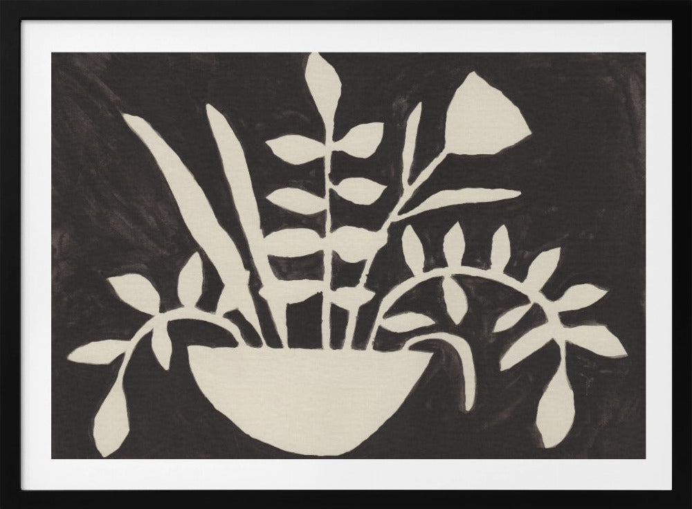 Bladsilhouetten | Poster