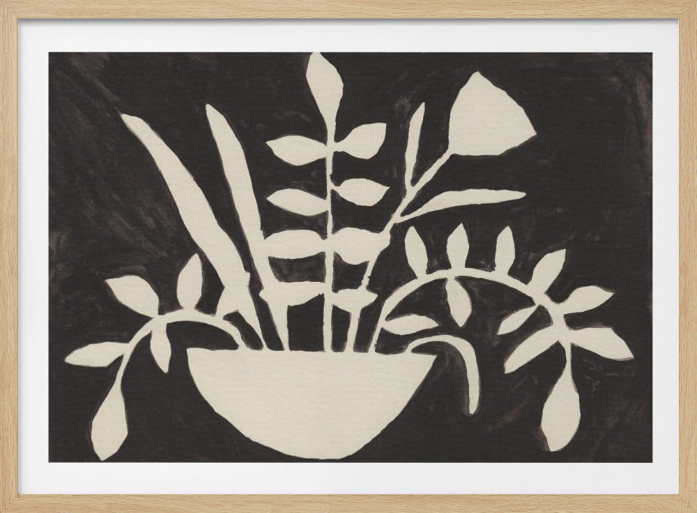Bladsilhouetten | Poster
