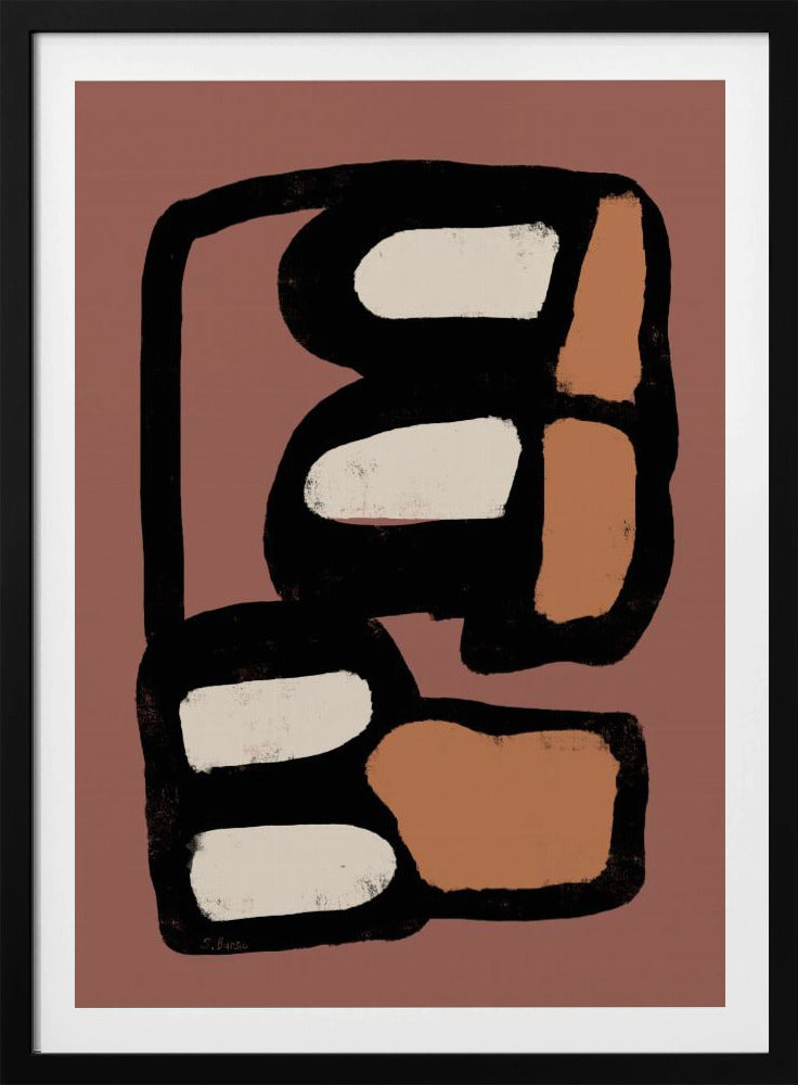 Ovaal abstract | Poster