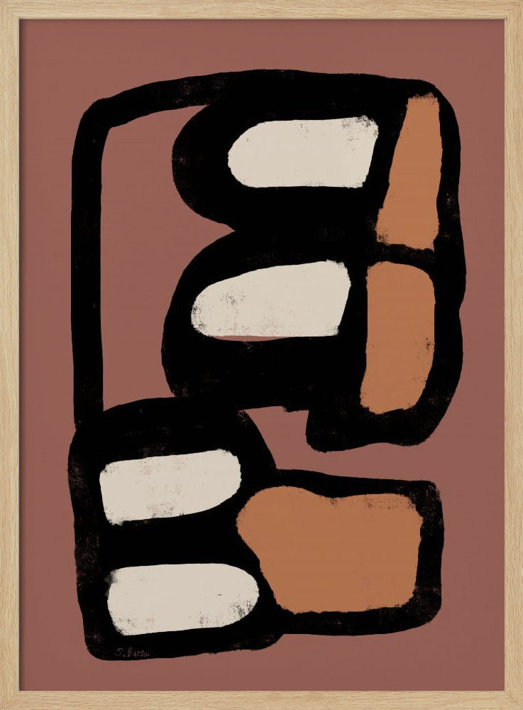 Ovaal abstract | Poster
