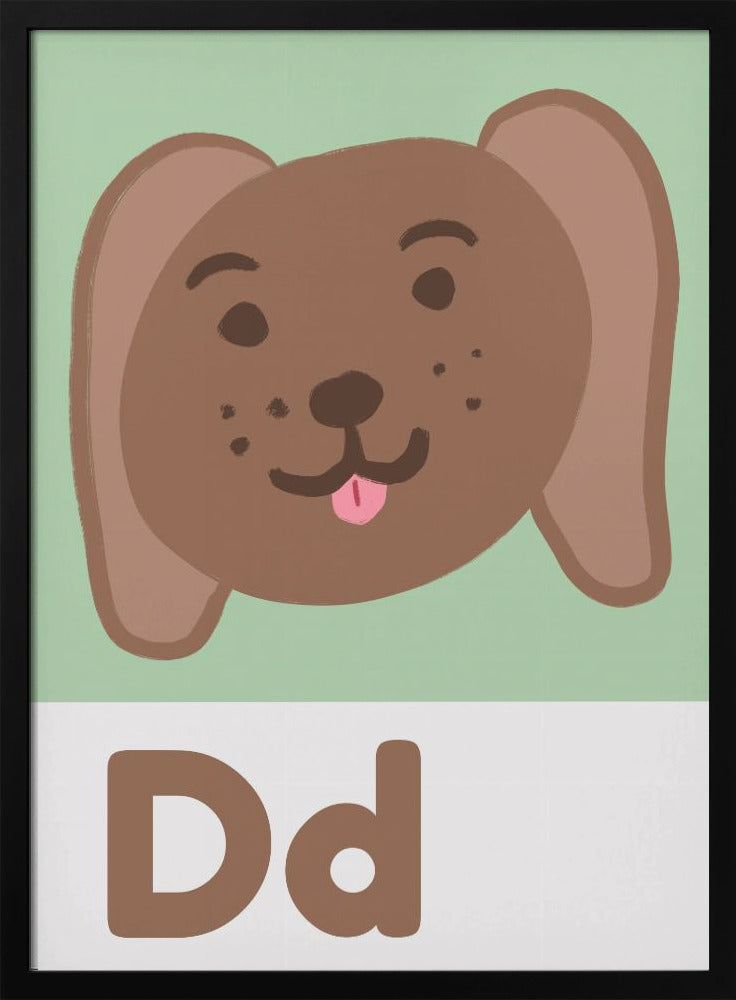 Puppy Alfabet Plezier | Poster