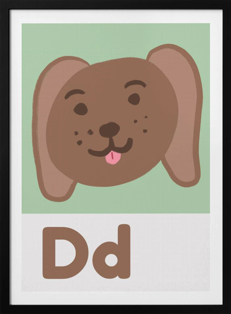 Puppy Alfabet Plezier | Poster