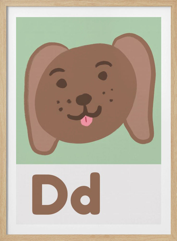 Puppy Alfabet Plezier | Poster