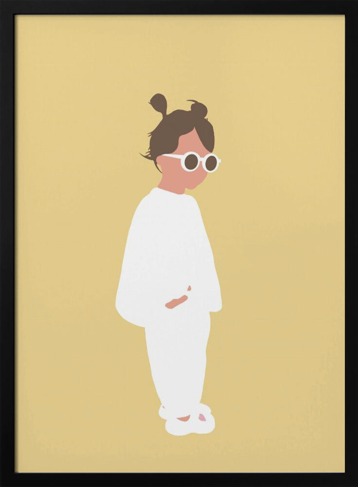 Lola - Summer Girl Silhouette | Poster