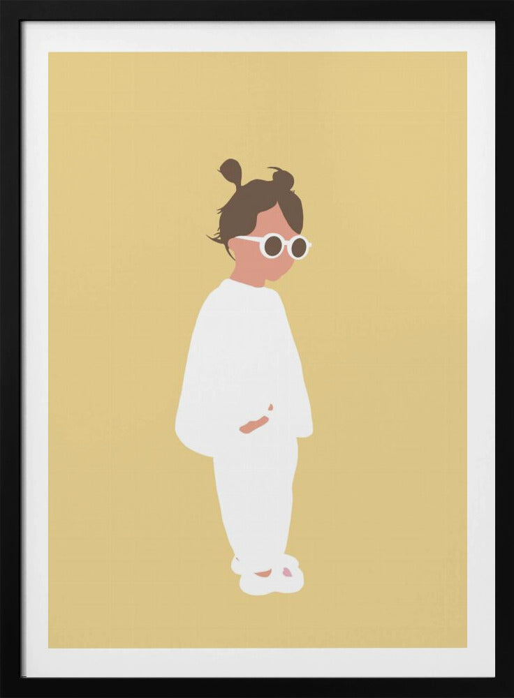 Lola - Summer Girl Silhouette | Poster