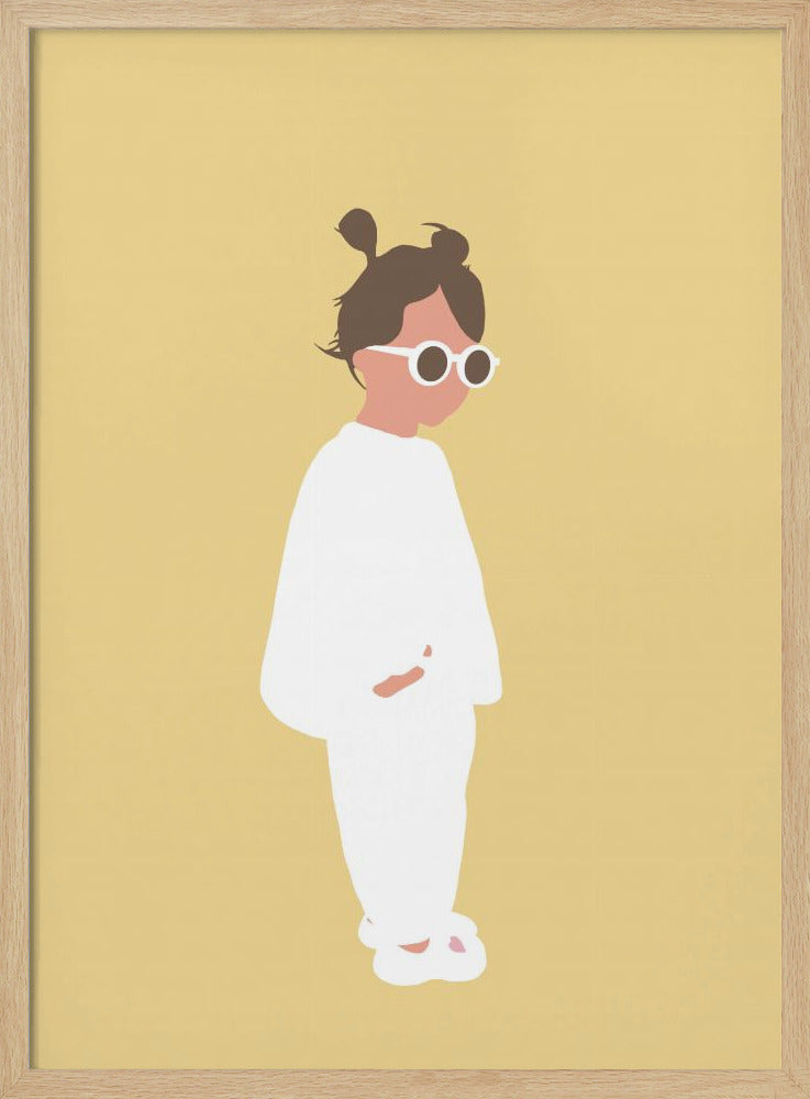 Lola - Summer Girl Silhouette | Poster