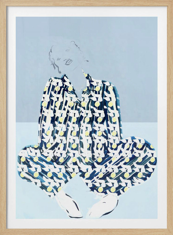 Pyjamavrouw 1 | Poster