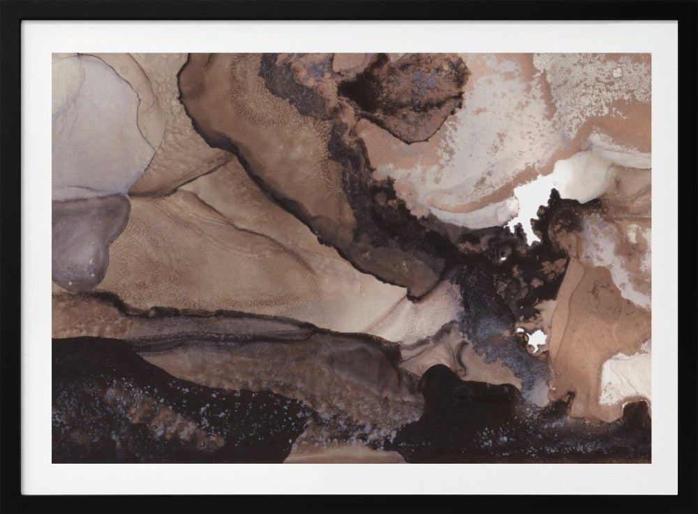 Earthly Tones Flow | Poster
