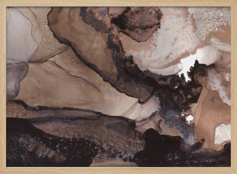 Earthly Tones Flow | Poster