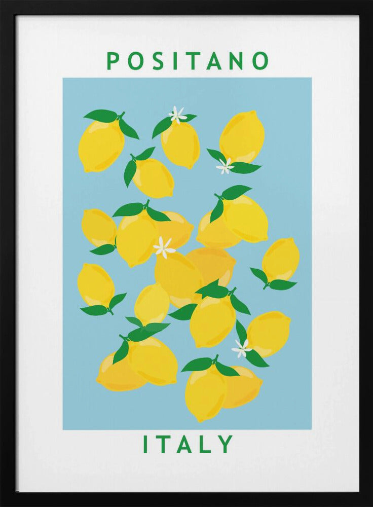 Citroenenbloemenmarkt | Poster