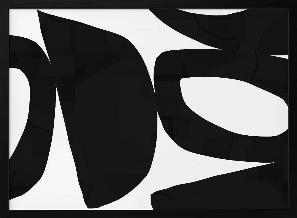 Big Black Shapes 3 | Poster