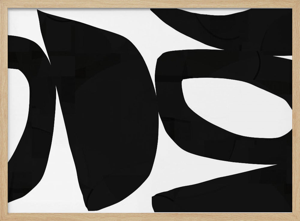 Big Black Shapes 3 | Poster