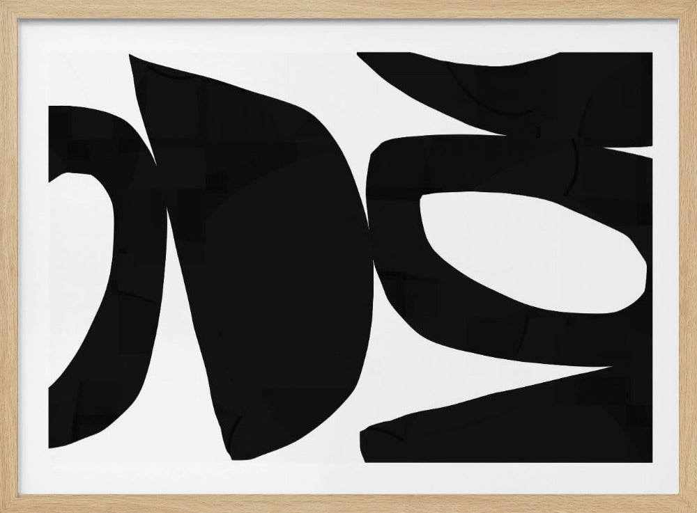 Big Black Shapes 3 | Poster