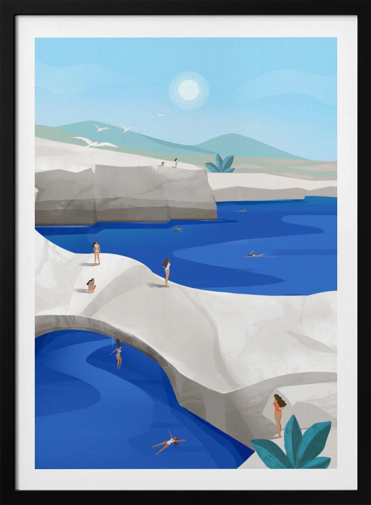 Cliff Jumping, Griekenland | Poster