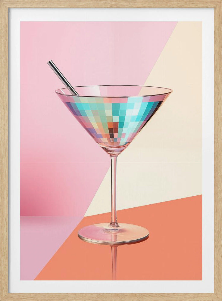 Mousserende Martini | Poster