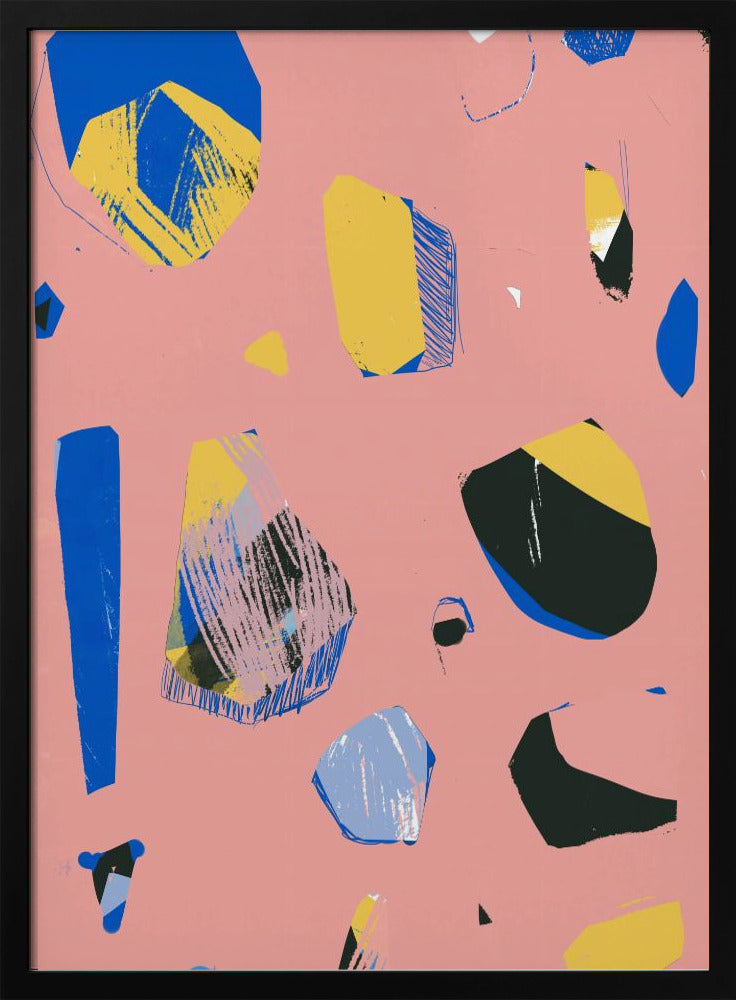 Rocks Pink | Poster