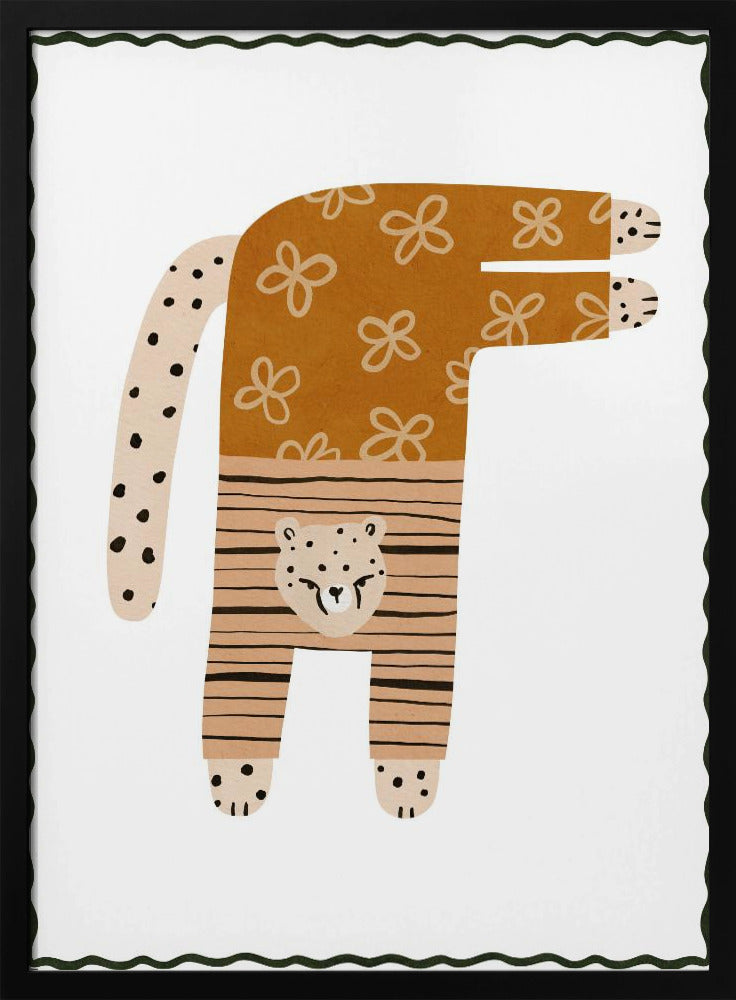 Speelse Cheetah | Poster
