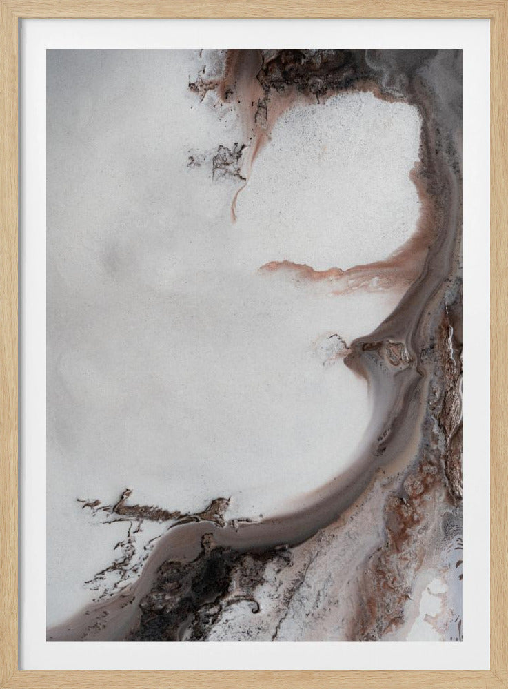 MINIMAL Art - Aardse Stromingen 1 | Poster