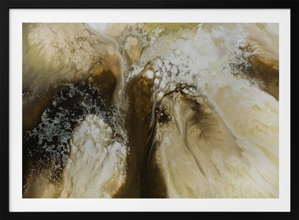 Rustiek Abstract - Terra's Wandtapijt | Poster