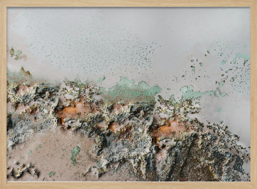 Aardse Fragmenten - Kustreliëfkunst | Poster