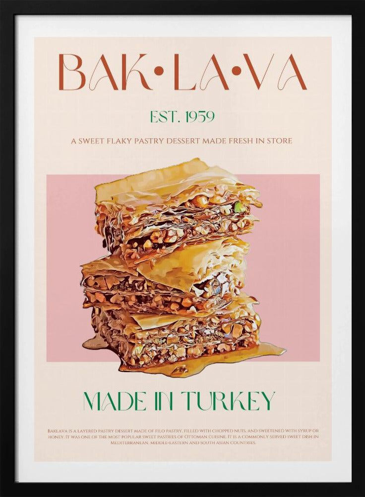 Turks fruit stapel | Poster