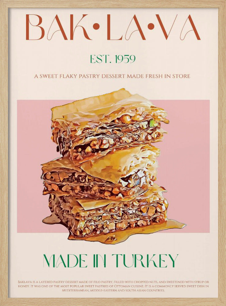 Turks fruit stapel | Poster