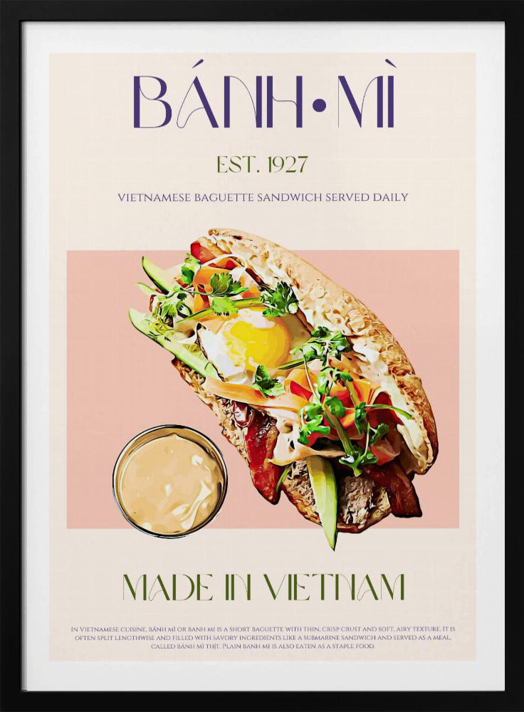 Vietnamees stokbrood | Poster