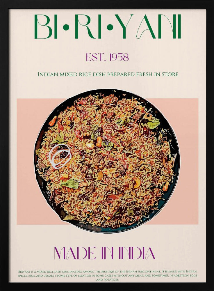 Kruidenbiryani | Poster
