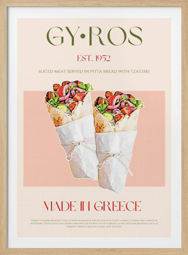 Griekse smaakbeleving | Poster