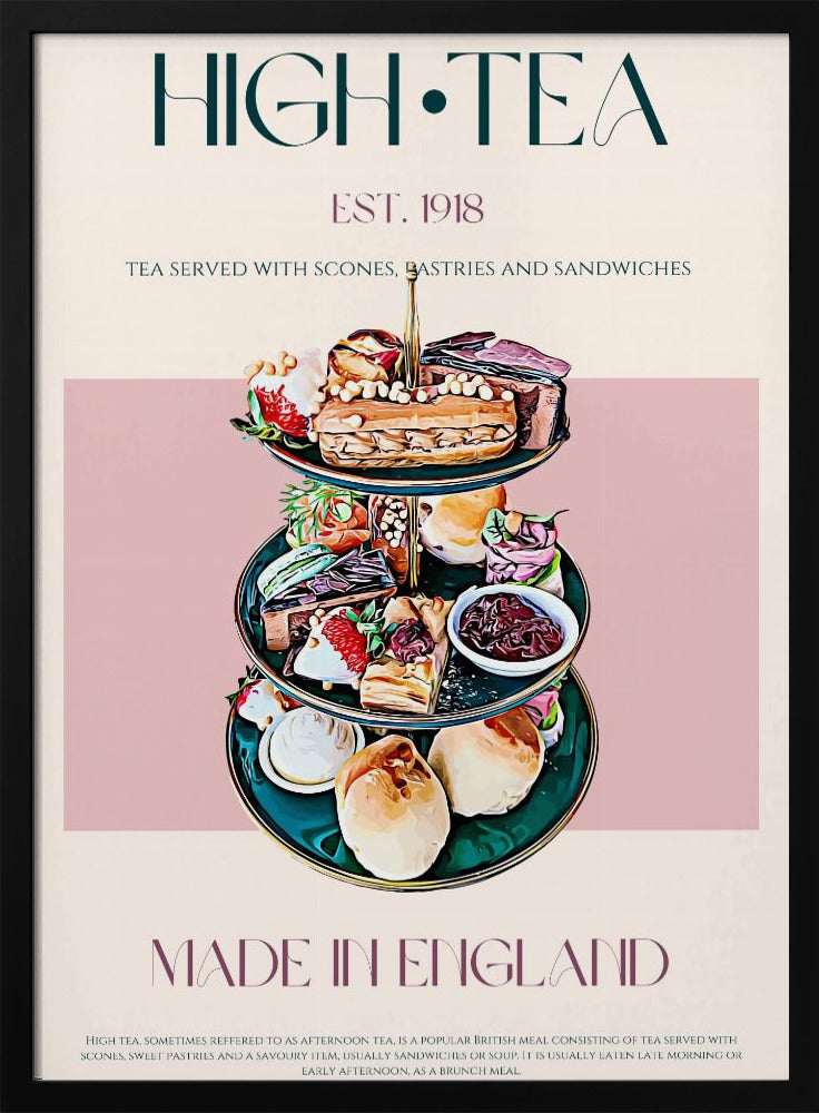 Elegante High Tea | Poster