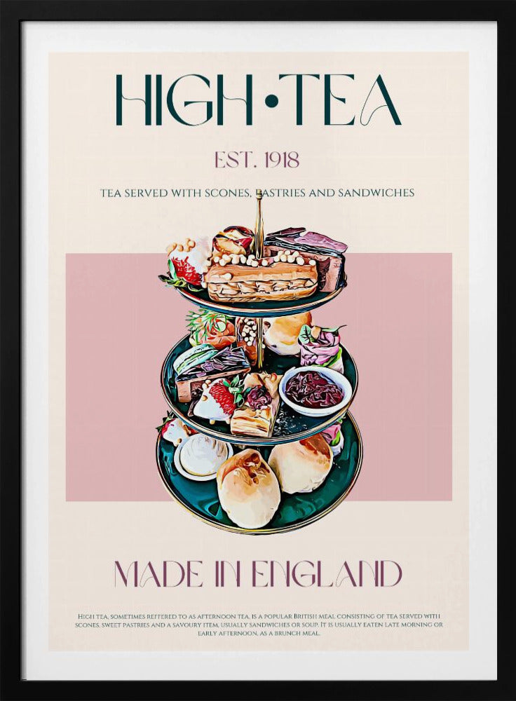 Elegante High Tea | Poster