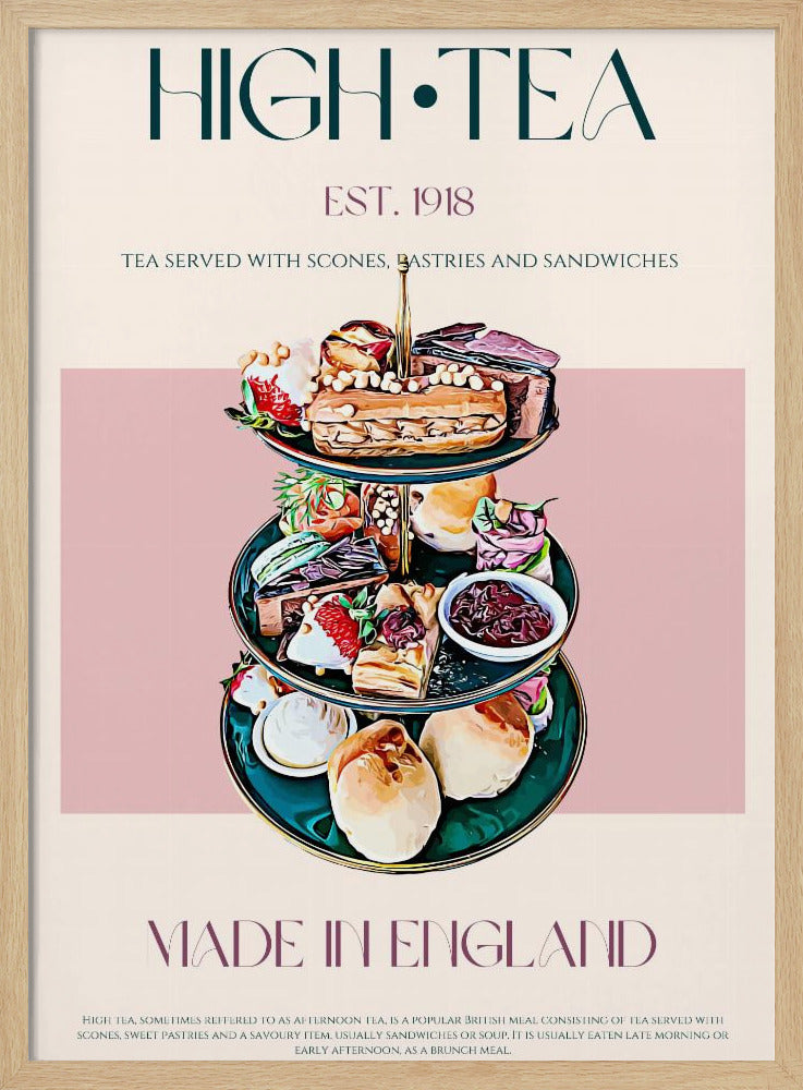 Elegante High Tea | Poster