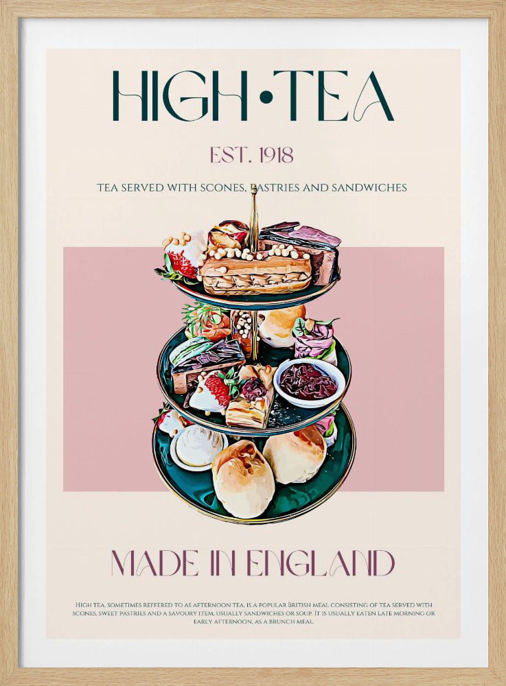 Elegante High Tea | Poster
