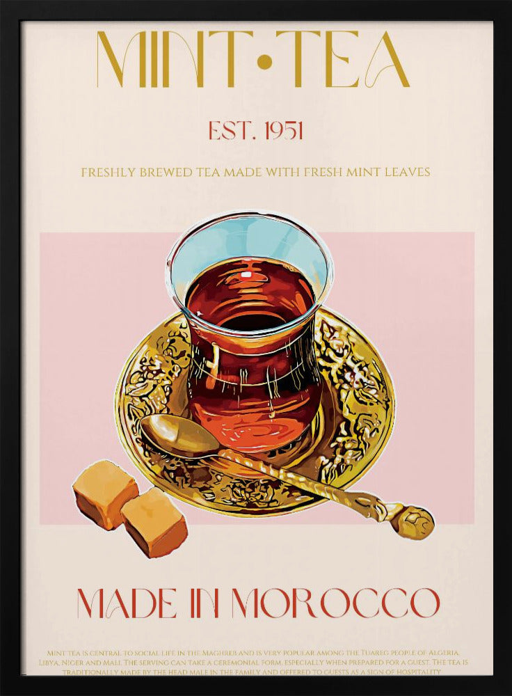 Moroccan Mint Tea | Poster