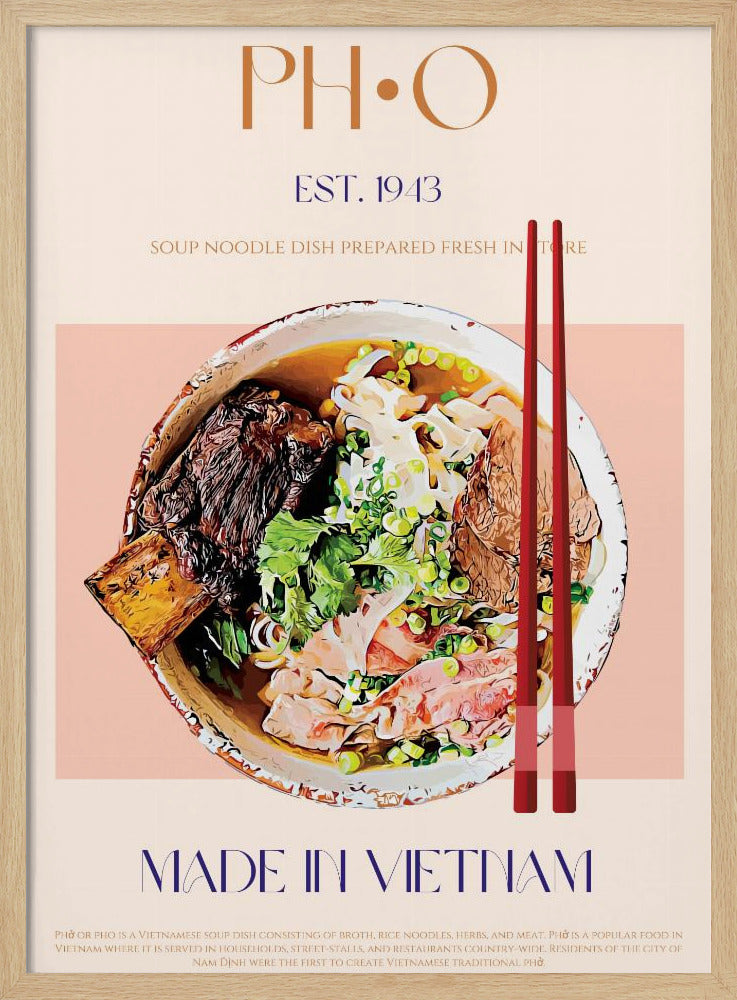 Vietnamese noedels | Poster