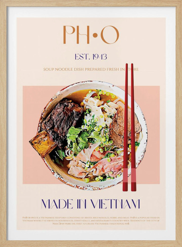 Vietnamese noedels | Poster