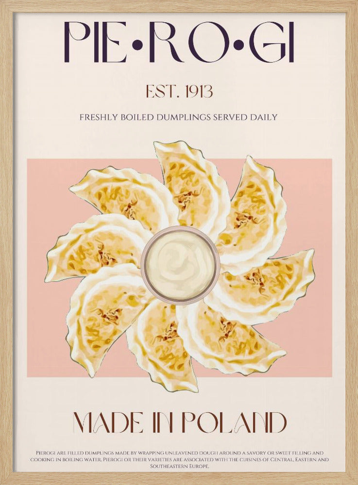 Poolse Dumpling Delight | Poster