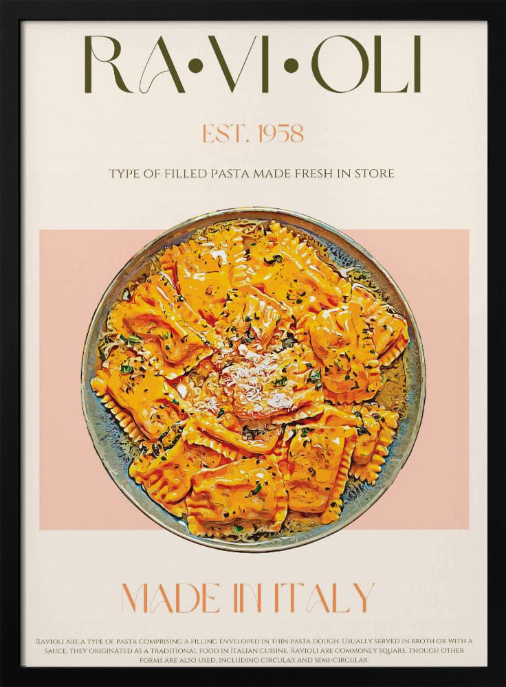 Italiaanse oorsprong en verse ingrediënten | Poster