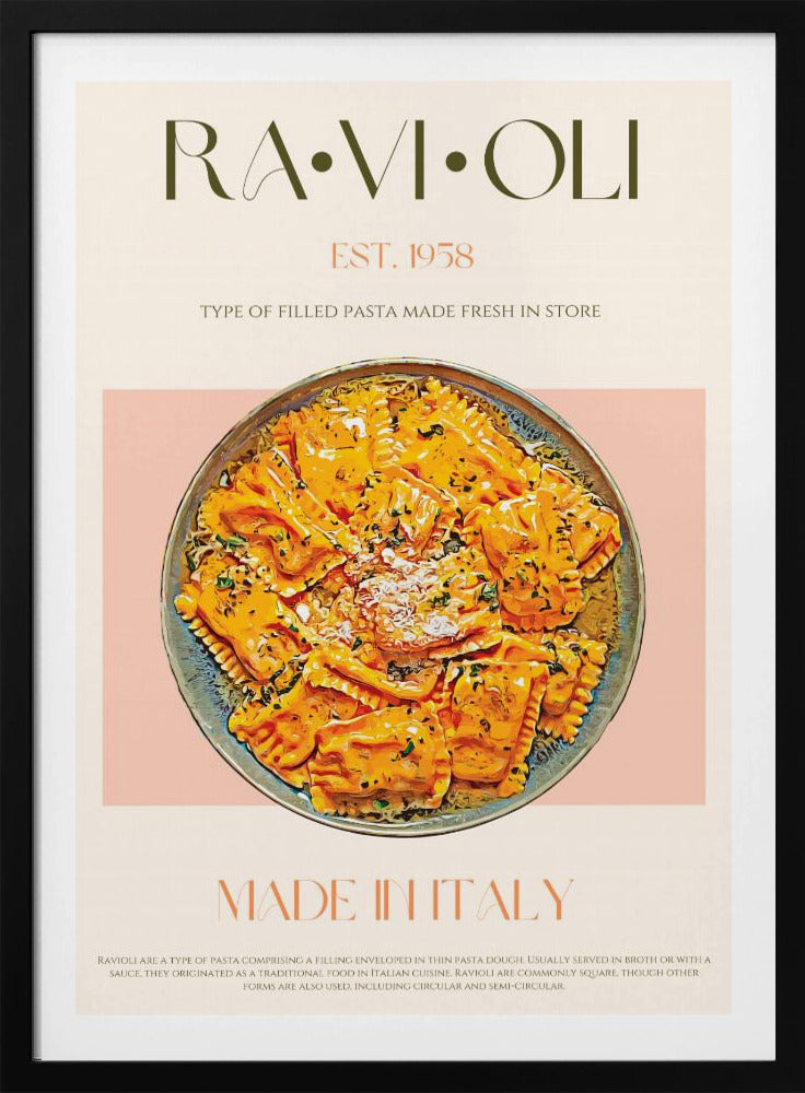 Italiaanse oorsprong en verse ingrediënten | Poster