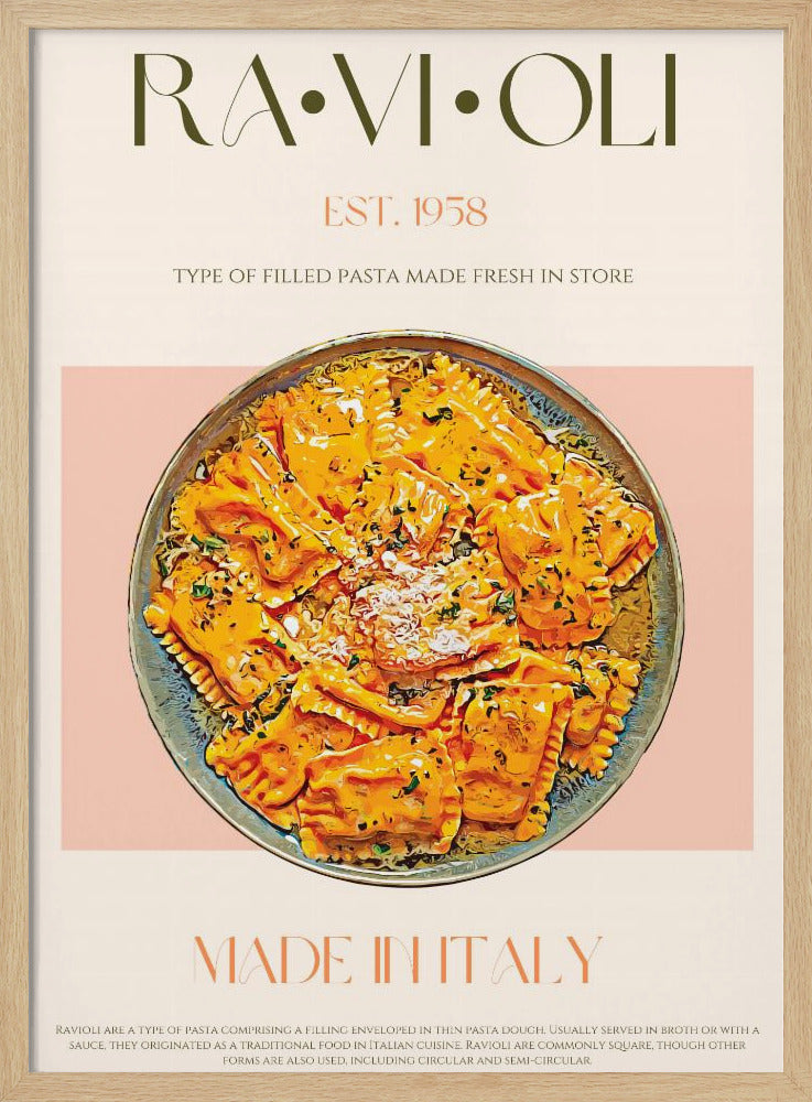Italiaanse oorsprong en verse ingrediënten | Poster