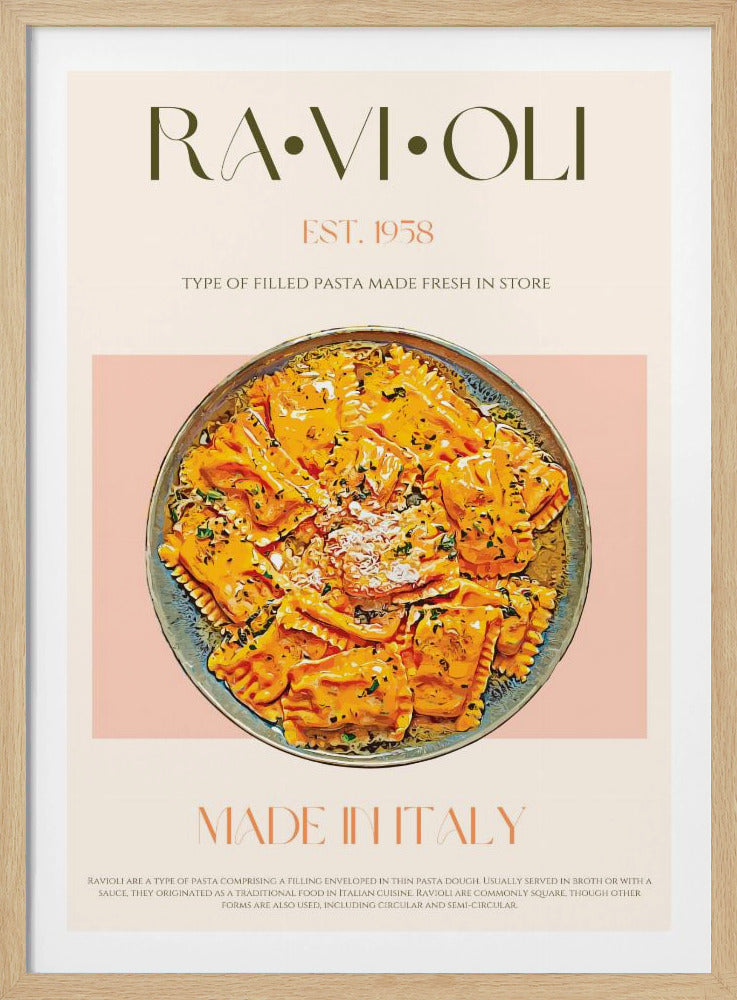 Italiaanse oorsprong en verse ingrediënten | Poster
