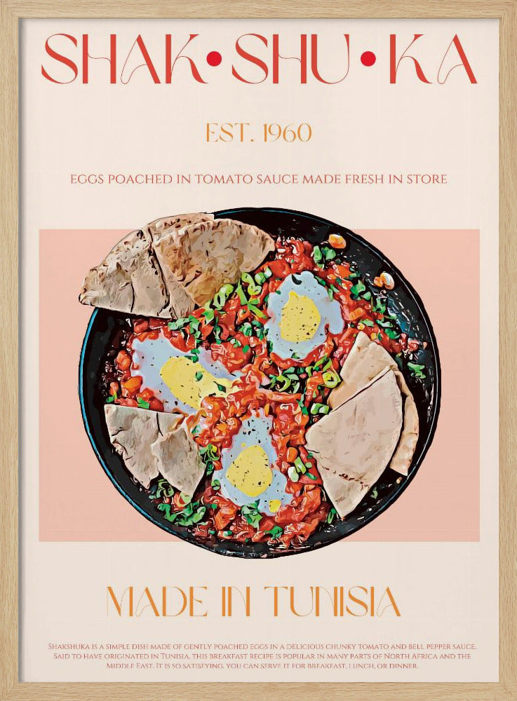 Tunesische Shakshuka | Poster
