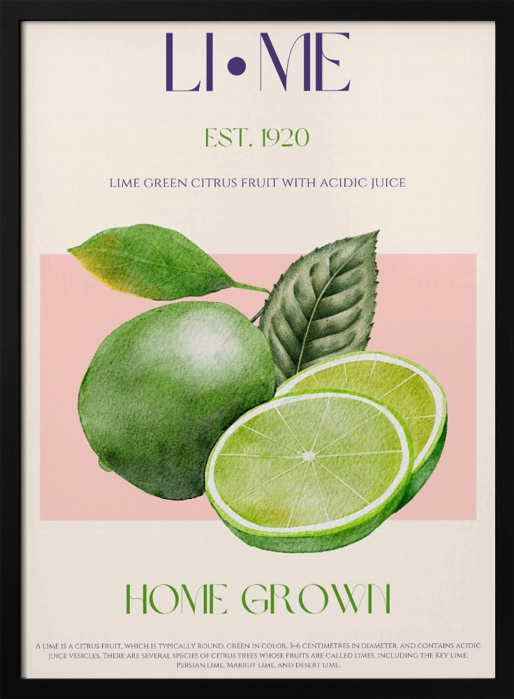 Pittige Groene Verrukking | Poster