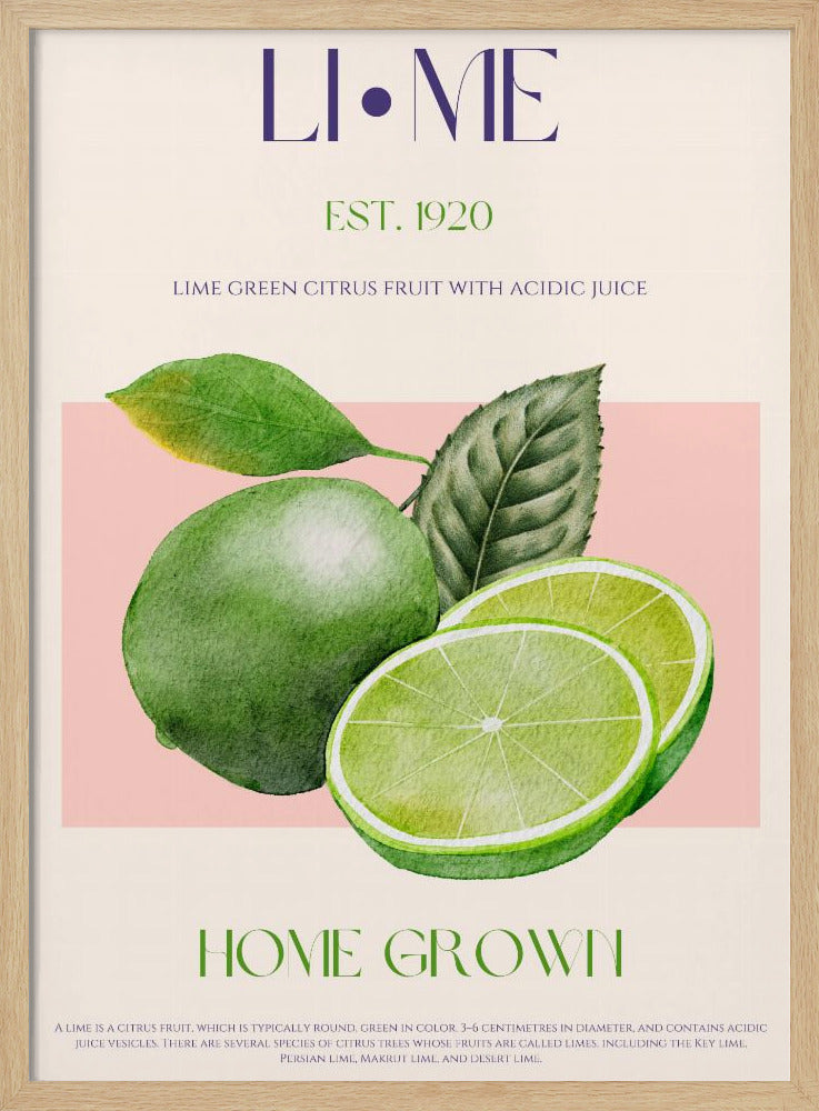 Pittige Groene Verrukking | Poster