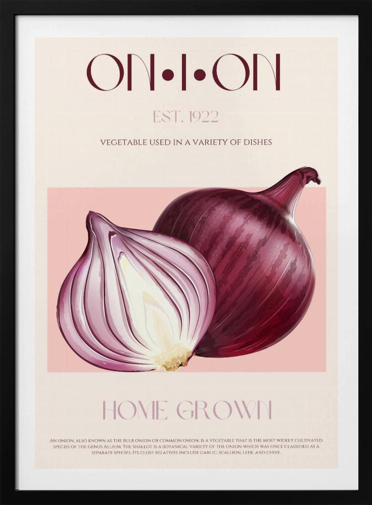 Uien Elegantie | Poster