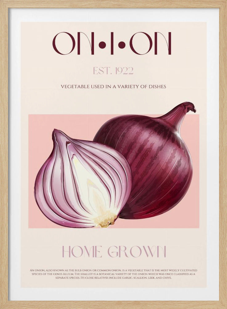 Uien Elegantie | Poster