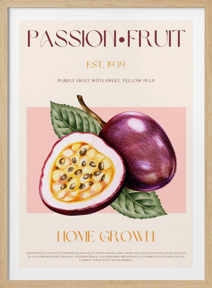 Levendige passievrucht | Poster