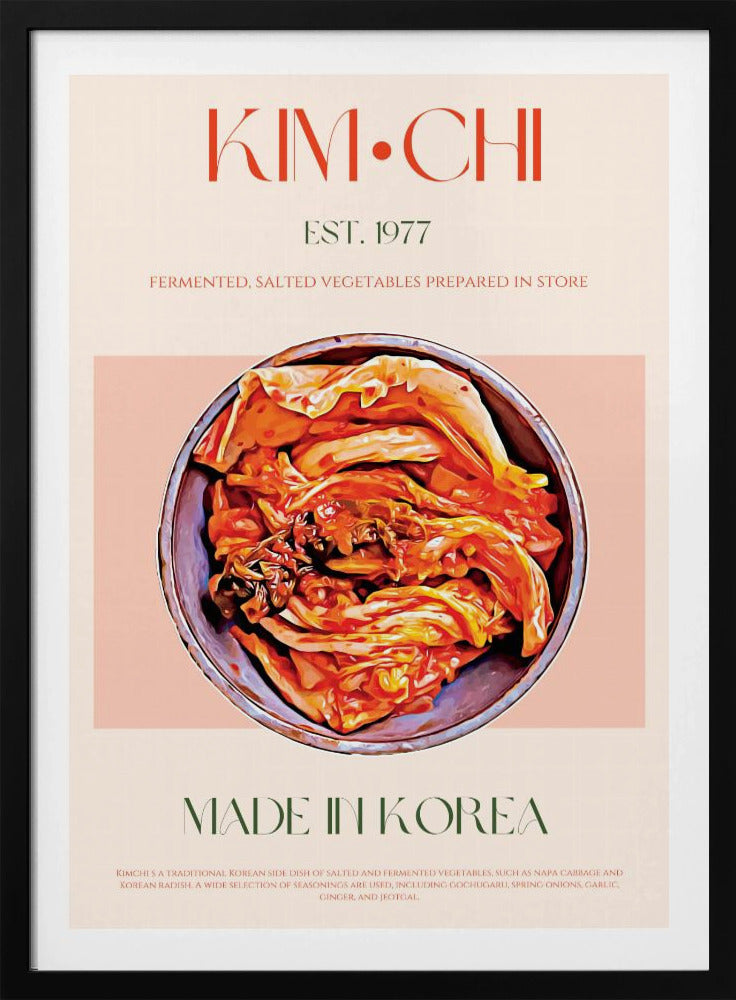 Koreaanse Kimchi Delight | Poster